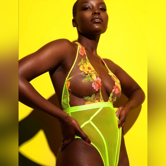 Honey Birdette Other - CHRISTINE YELLOW BODYSUIT SIZE XL